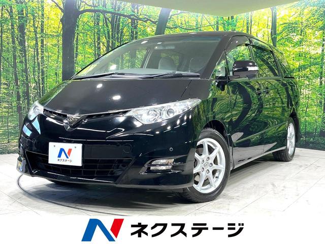 エスティマ　栃木県 純正ＨＤＤナビ　禁煙車　電動スライドドア　バックカメラ　ＨＩＤヘッド