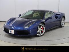 フェラーリ　４８８ＧＴＢ　ベースグレード　正規ＤＲ車　アダプティブフロントライト　カーボンエンジンカバー