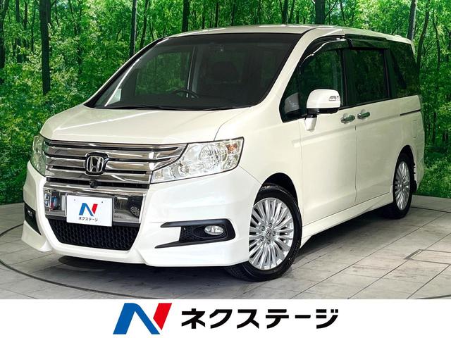 ホンダ ステップワゴンスパーダ Ｚｉ　禁煙車　フリップダウンモニター　両側電動スライドドア