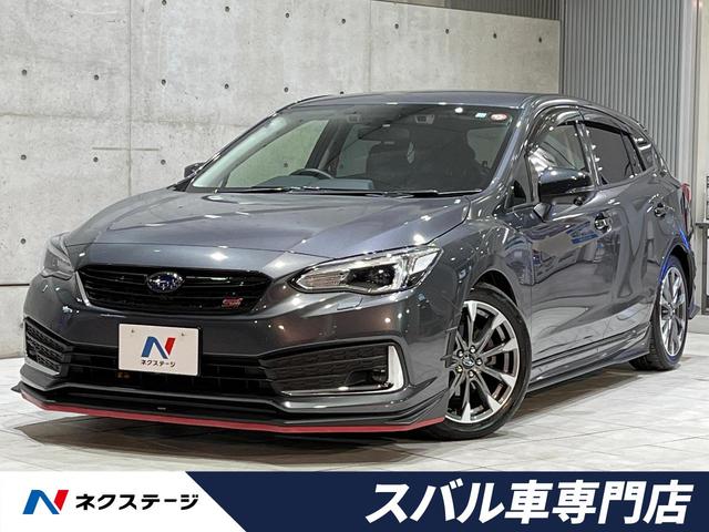 １．６ｉ－Ｓアイサイト　後期Ｆ型　セイフティプラス　黒革シート　禁煙車　純正ＳＤナビ　バックカメラ　ＥＴＣ　ドラレコ　ＳＴＩエアロ　ＳＴＩタワーバー　ＢＬＩＴＺ車高調　柿本改マフラー　純正１７インチアルミ　ＬＥＤヘッド