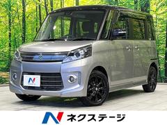 スズキ　スペーシアカスタム　ＸＳリミテッド　４ＷＤ　後席モニター　両側電動スライドドア