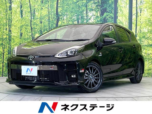 アクア(トヨタ) Ｇ　ＧＲスポーツ・１７インチパッケージ　純正９型ナビ　バックカメラ　禁煙車　衝突被害軽減装置　スマートキー＆プッシュスタート 中古車画像