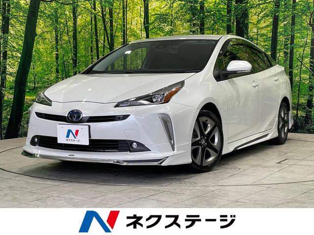 トヨタ プリウス Ａプレミアム　ツーリングセレクション　禁煙車　モデリスタフルエアロ　純正９型ナビ　ＡＣ１００Ｖ電源　バックカメラ　セーフティーセンス　ＬＥＤヘッド　シートベンチレーション　運転席パワーシート　フルセグＴＶ　ドライブレコーダー　ＥＴＣ