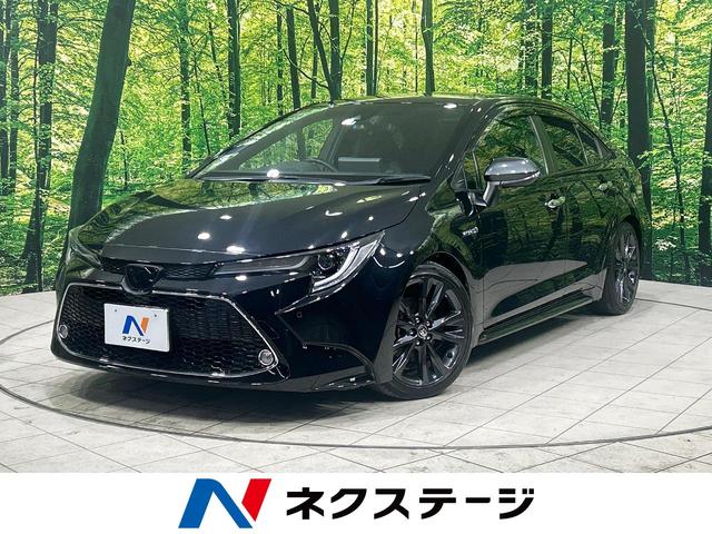 トヨタ カローラ ハイブリッド　ダブルバイビー　セーフティセンス　禁煙車　レーダークルーズコントロール　バックカメラ　Ｂｌｕｅｔｏｏｔｈ再生　ＥＴＣ　ドライブレコーダー　前席シートヒーター　ＬＥＤヘッド／フォグライト　車線逸脱警報　スマートキー