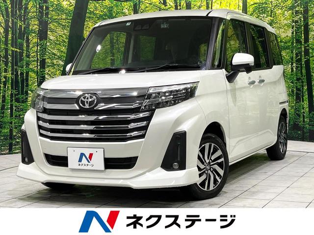 トヨタ ルーミー カスタムＧ　禁煙車　純正ＳＤナビ　両側電動スライドドア