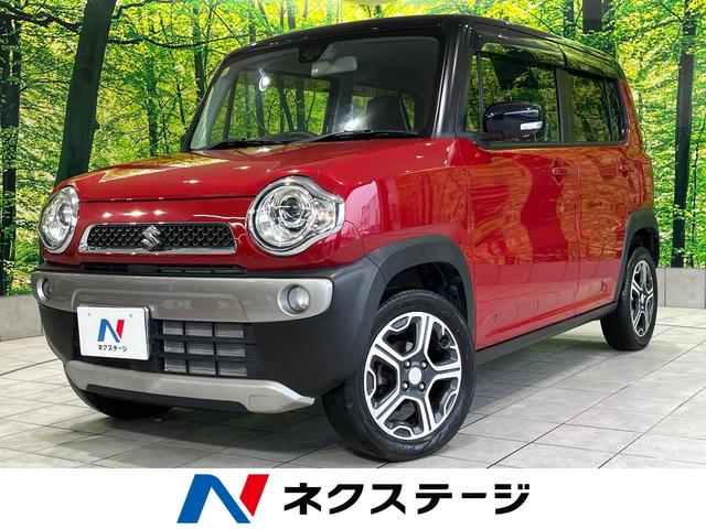 スズキ ハスラー Ｘ　レーダーブレーキサポート　禁煙車　スマートキー　ＨＩＤヘッド　シートヒーター　純正１５インチアルミ　アイドリングストップ　電動格納ミラー　ＣＤオーディオ　ＵＳＢ入力端子　トラクションコントロール