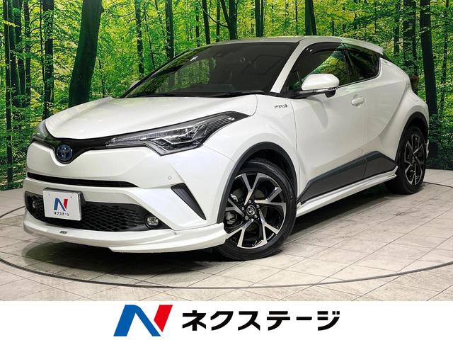 トヨタ Ｃ－ＨＲ Ｇ　セーフティセンス　純正９型ナビ　レーダークルーズ　ブラインドスポットモニター　バックカメラ　フルセグ　Ｂｌｕｅｔｏｏｔｈ　ＥＴＣ　ドラレコ　ハーフレザーシート　シートヒーター　クリアランスソナー