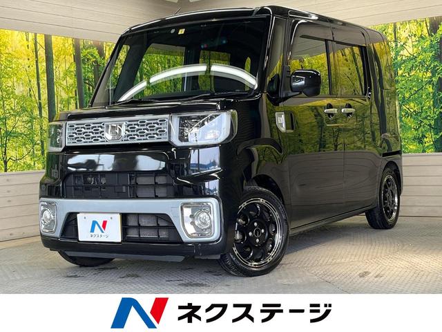 ダイハツ ウェイク Ｘ　禁煙車　ターボ　ＳＤナビ　フルセグＴＶ　Ｂｌｕｅｔｏｏｔｈ再生　ＥＴＣ　後席モニター　電動スライドドア　ＬＥＤヘッドライト　オートライト　ドアバイザー　プライバシーガラス　横滑り防止装置　スマートキー