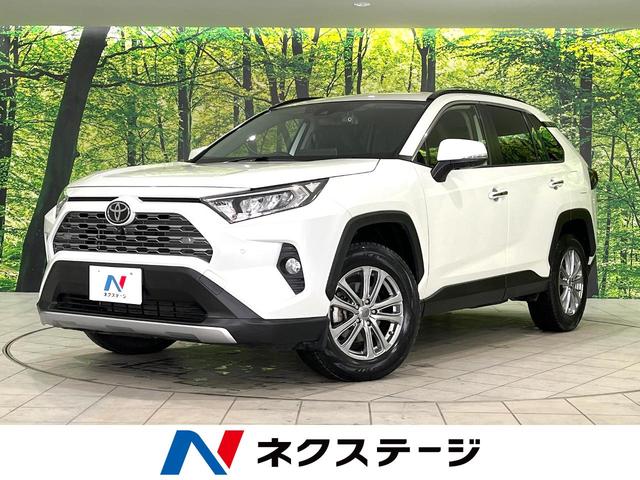 トヨタ ＲＡＶ４ Ｇ　４ＷＤ　プリクラッシュセーフティ　ディスプレイオーディオ　全周囲カメラ　レーダークルーズ　寒冷地仕様　ＥＴＣ　Ｂｌｕｅｔｏｏｔｈ　シートヒーター　パワーバックドア　パワーシート　合皮シート