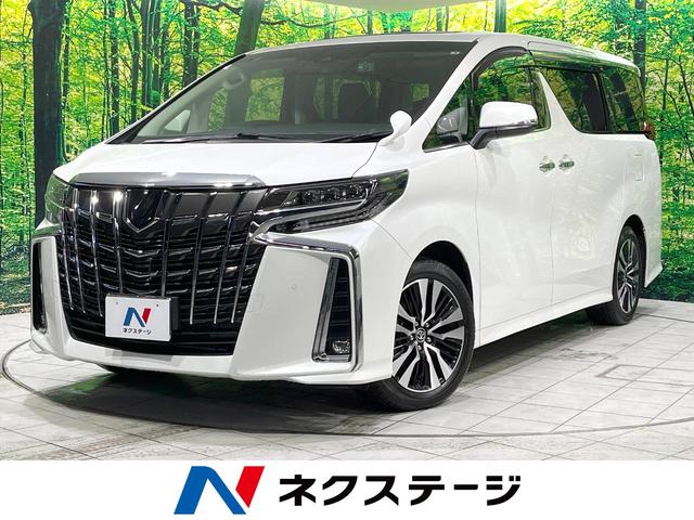 アルファード　福岡県 禁煙車　ツインムーンルーフ　ナビ機能付き純正９型ディスプレイオーディオ