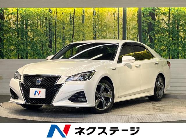 アスリートＳ　後期　純正ナビ　トヨタセーフティセンス　禁煙車　２２０系１８インチスパッタアルミホイール　バックカメラ　Ｂｌｕｅｔｏｏｔｈ再生　フルセグＴＶ　ＥＴＣ　シートヒーター　ＬＥＤヘッドライト