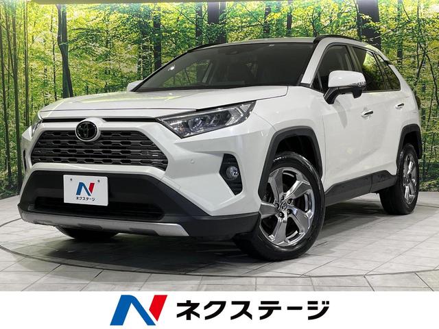 トヨタ ＲＡＶ４ Ｇ　４ＷＤ　衝突軽減装置　禁煙車　純正ナビ　３眼ＬＥＤヘッド　レーダークルーズ　リアカメラ　ＥＴＣ　シートヒーター　パワーシート　電動リアゲート　ドラレコ　ブラインドスポットモニター　ステアリングヒーター