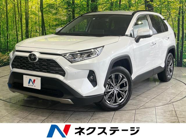 トヨタ ＲＡＶ４ Ｇ　純正ナビ機能付ディスプレイオーディオ　全周囲カメラ　衝突軽減システム　クリアランスソナー　パワーバックドア　シートベンチレーション　レーダークルーズコントロール　ＬＥＤヘッドライト　パワーシート