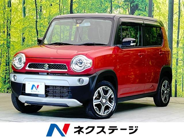 スズキ ハスラー Ｘ　純正ナビ　スズキセーフティサポート　バックカメラ　シートヒーター　スマートキー　ＥＴＣ　禁煙車　ＨＩＤヘッドライト　アイドリングストップ　オートエアコン　電動格納ミラー　プライバシーガラス