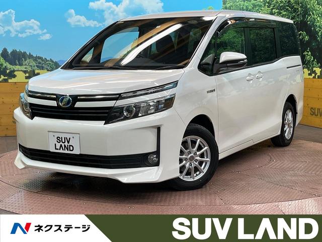 トヨタ ヴォクシー ハイブリッドＶ　純正９型ナビ　両側電動スライドドア　禁煙車