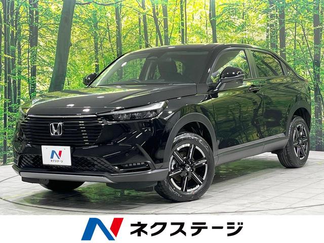 ホンダ ヴェゼル Ｇ　登録済未使用車　４ＷＤ　ホンダセンシング　寒冷地仕様　前席シートヒーター　アダプティブクルーズコントロール　衝突軽減ブレーキ　クリアランスソナー　ＬＥＤヘッドライト　オートエアコン