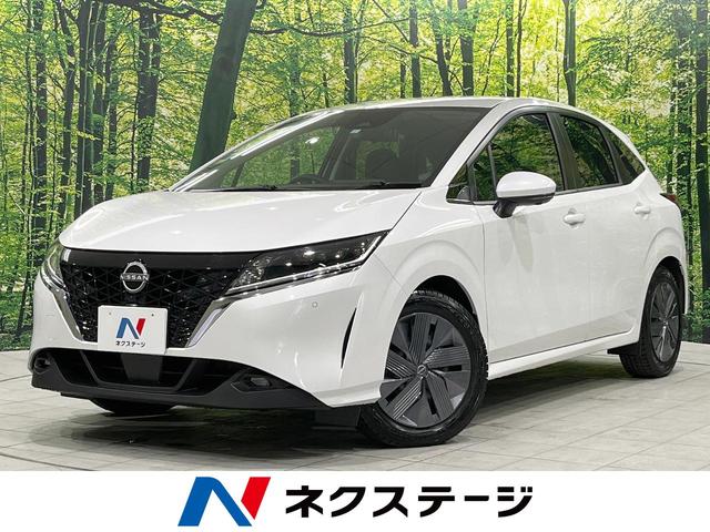 日産 ノート Ｘ　ＦＯＵＲ　４ＷＤ　禁煙車　エマージェンシーブレーキ　純正ＳＤナビ　　全周囲カメラ　ＥＴＣ　Ｂｌｕｅｔｏｏｔｈ　フルセグＴＶ　スマートキー　シートヒーター　デジタルインナーミラー　ＬＥＤヘッド　ＬＥＤフォグ