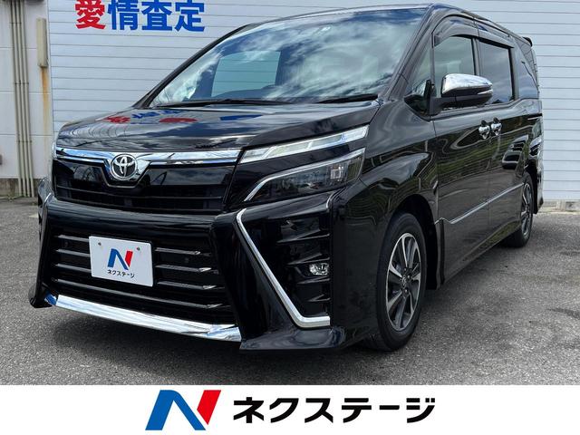 沖縄県の中古車ならヴォクシー ＺＳ　煌ＩＩＩ　衝突軽減ブレーキ　アルパイン１１インチナビ＆フリップダウンモニター　両側電動スライドドア　フルセグ　バックモニター　Ｂｌｕｅｔｏｏｔｈ再生　ＬＥＤヘッド＆フォグライト　クルーズコントロール