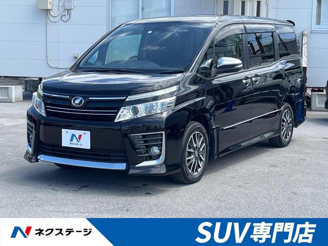 トヨタ ヴォクシー ＺＳ　煌　禁煙車　純正９インチナビ　バックカメラ　セーフティセンス　車線逸脱警報　両側電動スライドドア　フルセグ　Ｂｌｕｅｔｏｏｔｈ再生　ＥＴＣ　Ｂｌｕｅｔｏｏｔｈ再生　ＬＥＤヘッドライト