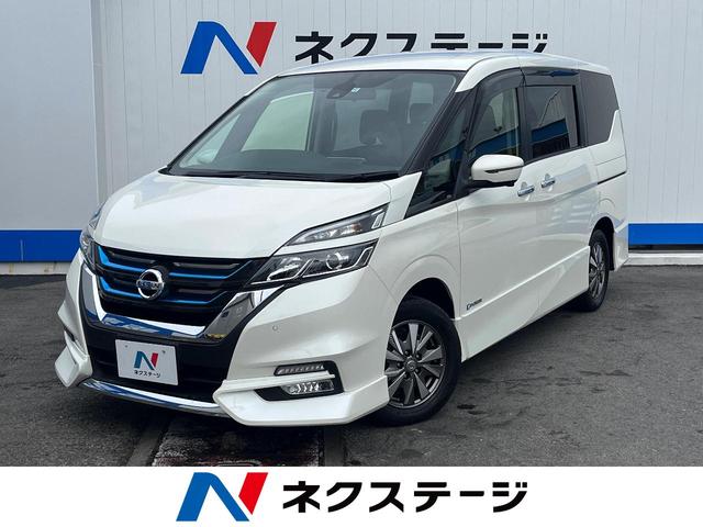 沖縄県の中古車ならセレナ ｅ－パワー　ハイウェイスターＶ　禁煙車　純正９インチナビ　全周囲カメラ　　　両側パワースライドドア　ＬＥＤヘッド　純正１５インチアルミ　ＥＴＣ　Ｂｌｕｅｔｏｏｔｈ　ＤＶＤ再生