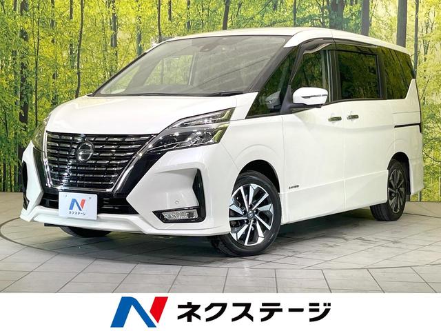 ハイウェイスターＶ　純正１０型ナビ　フリップダウンモニター　全周囲カメラ　ハンズフリー機能付電動スライドドア　プロパイロット　リアオートエアコン　アイドリングストップ　ロールサンシェード　ステアリングスイッチ　禁煙車(1枚目)