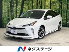 トヨタ　プリウス　Ｓツーリングセレクション　モデリスタフルエアロ　９型ＳＤナビ　衝突軽減装置