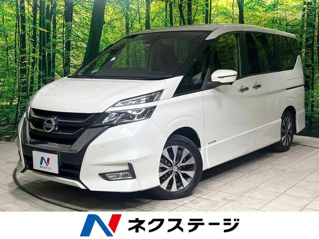 日産 セレナ ハイウェイスター　ＶセレクションＩＩ　純正ナビ　全周囲カメラ　両側電動スライド　プロパイロット　衝突軽減　ドライブレコーダー　ＥＴＣ　ＬＥＤヘッド　Ｂｌｕｅｔｏｏｔｈ再生　クリアランスソナー　フルセグ　電動パーキングブレーキ