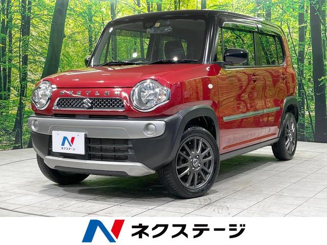 スズキ ハスラー Ｇ　禁煙車　ＳＤナビ　衝突被害軽減装置　バックカメラ　シートヒーター　アイドリングストップ　ＥＴＣ　ドライブレコーダー　オートエアコン　スマートキー　プッシュスタート　オートエアコン　ベンチシート