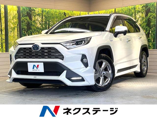 ＲＡＶ４(トヨタ) ハイブリッドＧ　ＴＲＤエアロ　純正９型ナビ　バックカメラ　セーフティセンス　レーダークルーズコントロール　メモリー機能付パワーシート 中古車画像