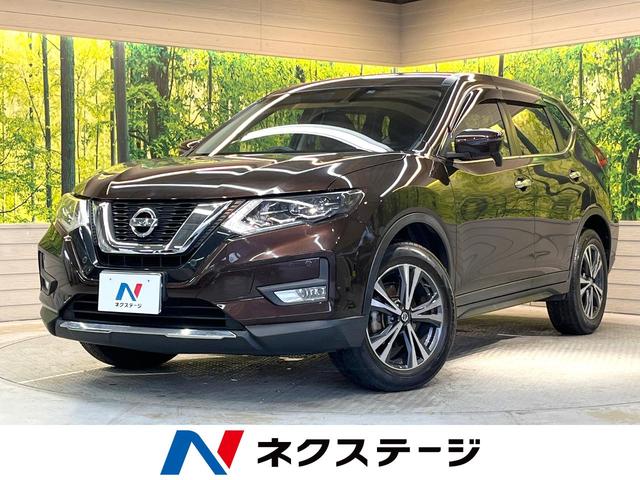 日産 エクストレイル ２０Ｘ　後期型　４ＷＤ　ＳＤナビ　バックカメラ　全席シートヒーター　エマージェンシーブレーキ　パワーバックドア　スマートキー　ステアリングスイッチ　Ｂｌｕｅｔｏｏｔｈ　ＬＥＤヘッドライト　ＥＴＣ　禁煙車