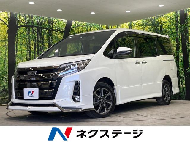 トヨタ ノア Ｓｉ　ダブルバイビーＩＩ　４ＷＤ　ＢＩＧ－Ｘ９インチナビ　１２．８インチフリップダウンモニター　両側パワースライドドア　トヨタセーフティーセンス　ＬＥＤヘッドライト　ドライブレコーダー　ＥＴＣ　スマートキー　リアオートエアコン