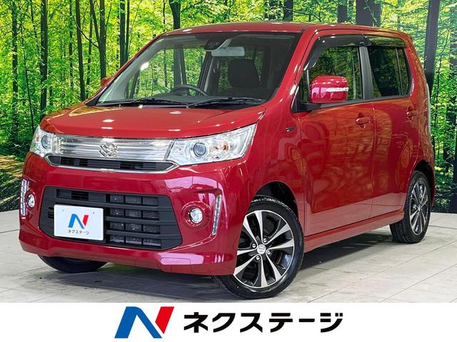 スズキ ワゴンＲスティングレー Ｊスタイル　４ＷＤ　禁煙車　メモリーナビ