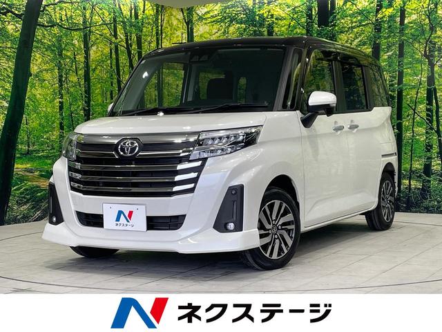 トヨタ ルーミー カスタムＧ　禁煙車　純正ＳＤナビ　スマートアシスト