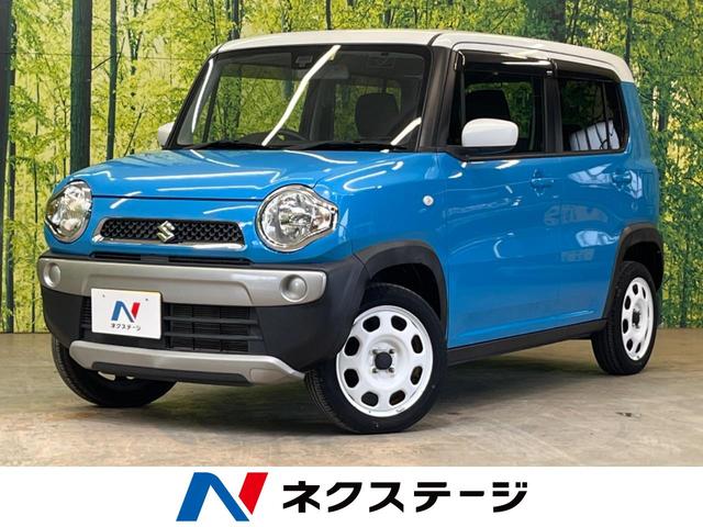 スズキ ハスラー Ｇ　禁煙車　純正ナビ　衝突軽減システム　前席シートヒーター　フルセグＴＶ　Ｂｌｕｅｔｏｏｔｈ再生　スマートキー　アイドリングストップ　オートエアコン　電動格納ドアミラー　バニティミラー