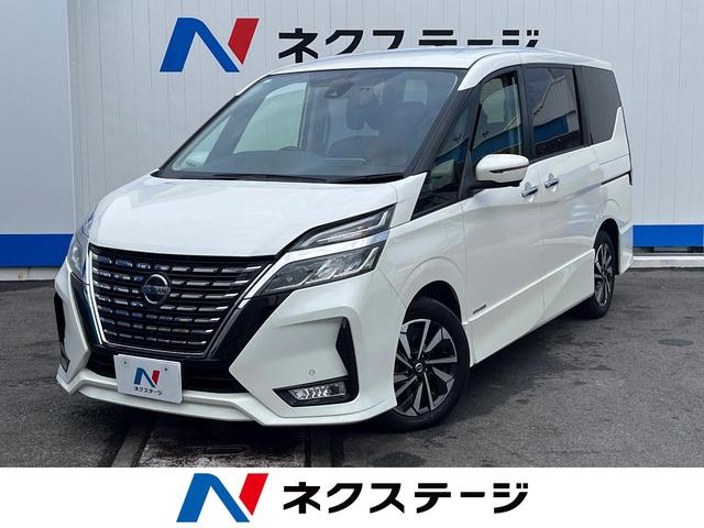 沖縄県の中古車ならセレナ ハイウェイスターＶ　衝突軽減　両側電動ドア　ＳＤナビ　プロパイロット　禁煙車　全方位カメラ　ＥＴＣ　Ｂｌｕｅｔｏｏｔｈ　ＬＥＤヘッド　ＬＥＤフォグ　踏み間違い防止　コーナーセンサー　オートハイビーム　車線逸脱抑