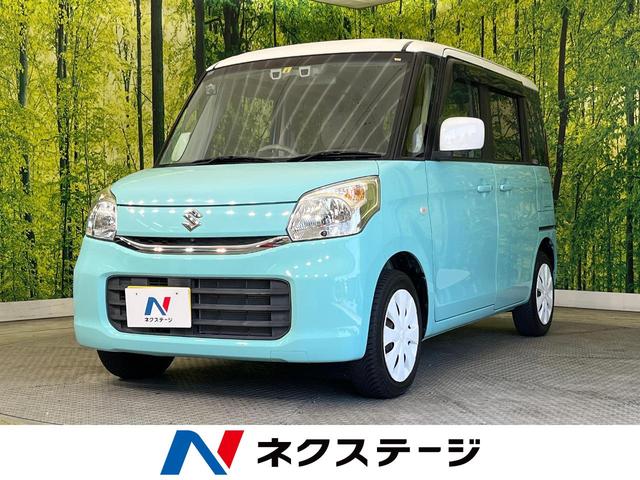 スズキ スペーシア Ｘ　禁煙車　デュアルカメラブレーキサポート　メーカーナビ