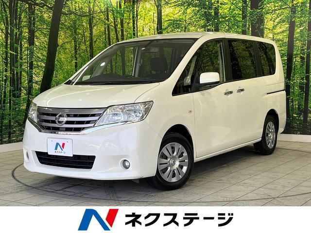 セレナ(日産) ２０Ｘ　ＳＤナビ　後席モニター　両側電動ドア　バックカメラ　フルセグ　ＨＩＤヘッドライト 中古車画像