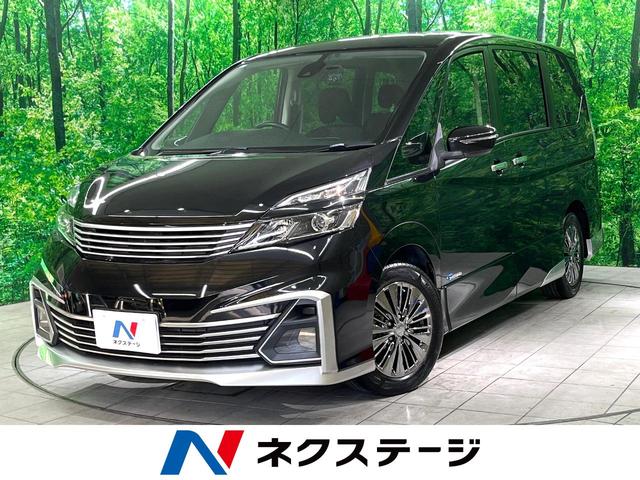 セレナ(日産) ライダー　ＢＩＧ−Ｘ１１型ナビ　フリップダウンモニター　両側電動スライドドア　衝突軽減装置　禁煙車　バックカメラ 中古車画像