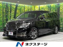 日産　エルグランド　ライダー　ブラックライン　黒本革シート　４ＷＤ