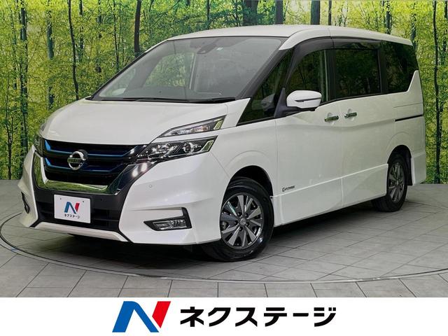 ｅ－パワー　ハイウェイスターＶ　後席モニター　純正９型ナビ　両側電動スライド　プロパイロット　全周囲カメラ　禁煙車　ＥＴＣ　Ｂｌｕｔｏｏｔｈ再生　フルセグ　ドラレコ　シートヒーター　ＬＥＤヘッドライト　純正１５インチアルミ(1枚目)