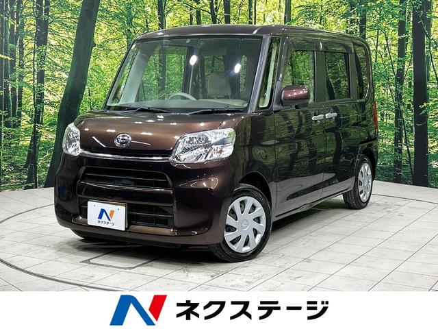 ダイハツ タント Ｘ　禁煙車　パワースライドドア　ＳＤナビ　Ｂｌｕｅｔｏｏｔｈ再生　バックカメラ　ＥＴＣ　フルセグＴＶ　アイドリングストップ　オートライト　ドアバイザー　プライバシーガラス　盗難防止装置　スマートキー