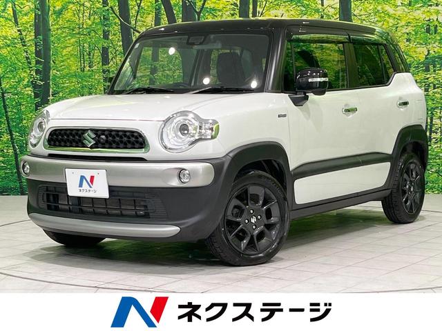 スズキ クロスビー ハイブリッドＭＺ　４ＷＤ　純正ナビ　全周囲カメラ　スズキセーフティサポート　２トーンカラー　Ｂｌｕｅｔｏｏｔｈ再生　フルセグＴＶ　ＥＴＣ　シートヒーター　ＬＥＤヘッドライト　クルーズコントロール　スマートキー