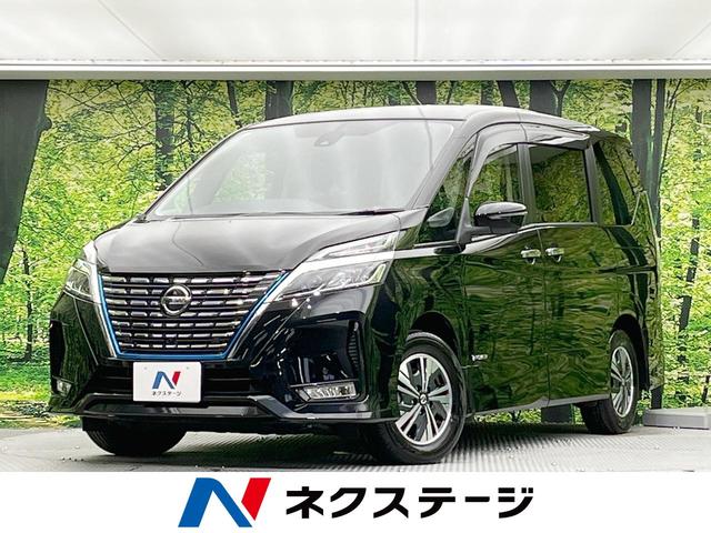 セレナ ｅ－パワー　ハイウェイスターＶ　フリップダウンモニター　両側電動スライドドア　プロパイロット　セーフティーパックＢ　禁煙車　純正１０インチナビ　全周囲カメラ　ＥＴＣ　Ｂｌｕｅｔｏｏｔｈ再生　ＬＥＤヘッドライト　ＬＥＤフォグランプ（1枚目）