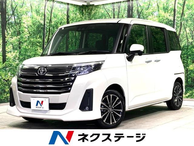 トヨタ ルーミー カスタムＧ−Ｔ　禁煙車　純正９インチナビ　両側電動スライド