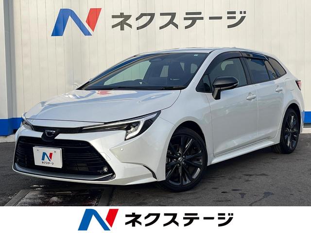 沖縄県の中古車ならカローラツーリング ダブルバイビー　純正ナビ　バックカメラ　セーフティセンス　禁煙車　レーダークルーズ　Ｂｌｕｅｔｏｏｔｈ接続　フルセグ　ＥＴＣ　ＬＥＤヘッド　ＬＥＤフォグ　ハーフレザーシート