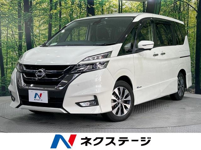 ハイウェイスターＧ　禁煙車　純正９型ナビ　後席モニター　衝突軽減装置　両側電動ドア　全周囲カメラ　ドラレコ　ＥＴＣ　Ｂｌｕｅｔｏｏｔｈ再生　ＬＥＤヘッドライト　クルーズコントロール　クリアランスソナー