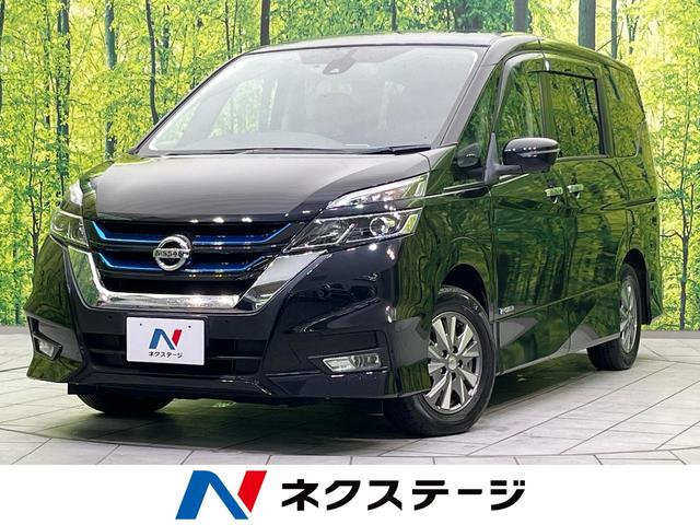 日産 セレナ ｅ－パワー　ハイウェイスターＶ　禁煙車　後席モニター　純正９インチナビ　アラウンドビューモニター　両側パワースライドドア　シートヒーター　ＥＴＣ　純正革巻きステアリング　ＬＥＤヘッドライト　純正１５インチアルミホイール