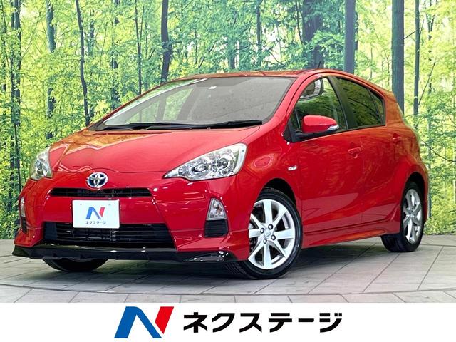 アクア(トヨタ) Ｇ　禁煙車　純正ナビ　バックカメラ　Ｂｌｕｅｔｏｏｔｈ接続　ＥＴＣ　前席シートヒーター 中古車画像