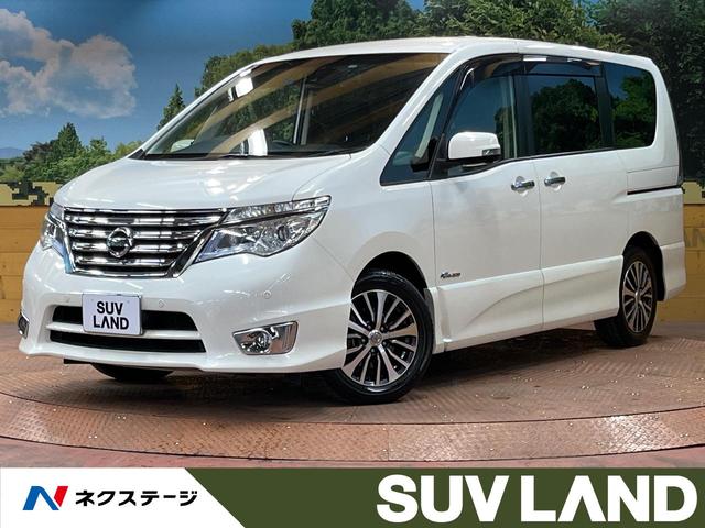 ハイウェイスター　Ｖセレ＋セーフティＩＩ　ＳＨＶ　エアロ　禁煙車　純正ナビ　全周囲カメラ　両側電動スライドドア　Ｂｌｕｅｔｏｏｔｈ再生　ドライブレコーダー　ＬＥＤヘッドライト　レーダークルーズコントロール　スマートキー　ＥＴＣ　革巻きステアリング