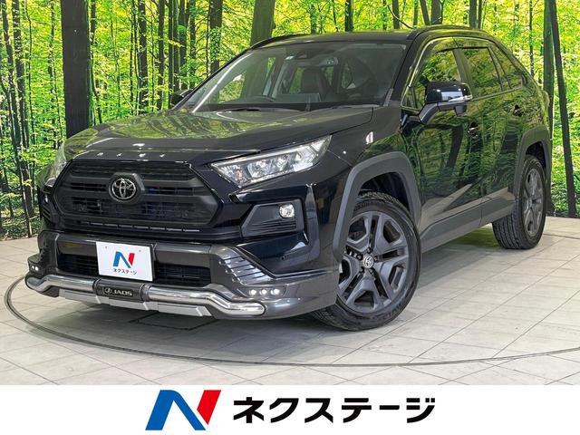 トヨタ ＲＡＶ４ アドベンチャー　ＪＡＯＳエアロ　４ＷＤ　ＢＩＧＸ９型ナビ